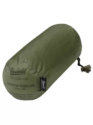 Poncho -Regenmantel BRANDIT RIPSTOP BD3169 OLIVE