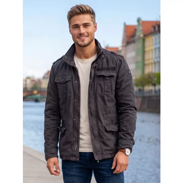  Herrenjacke Brandit Britannia Black Brandit1 