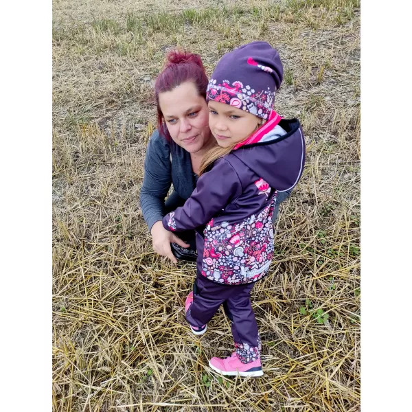  Baby Softshell Hosen WAMU SOVA LILA 
