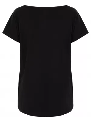 Damen-T-Shirt LOAP BARBORA CLW2323 SCHWARZ