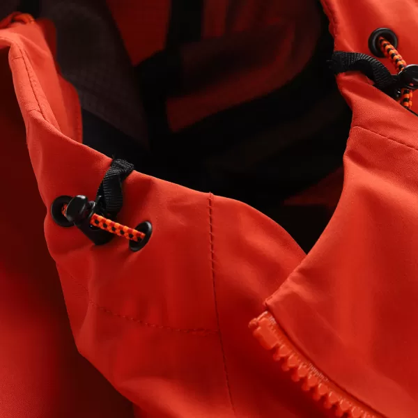  Jacke ALPINE PRO CORT MJCA592 SCHWARZ/ROT 