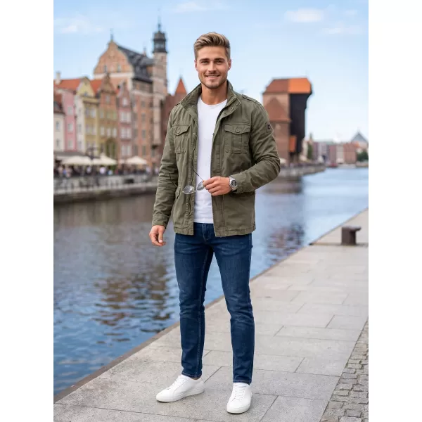  Herrenjacke Brandit Britannia Olivová Brandit1 