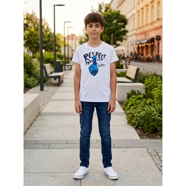  Kinder-T-Shirt SAM 73 SCUTUM KT 514 WEIß 