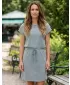 Kleid SAM 73 SAGITTA WZ 823 GRÜNLICH GRAU