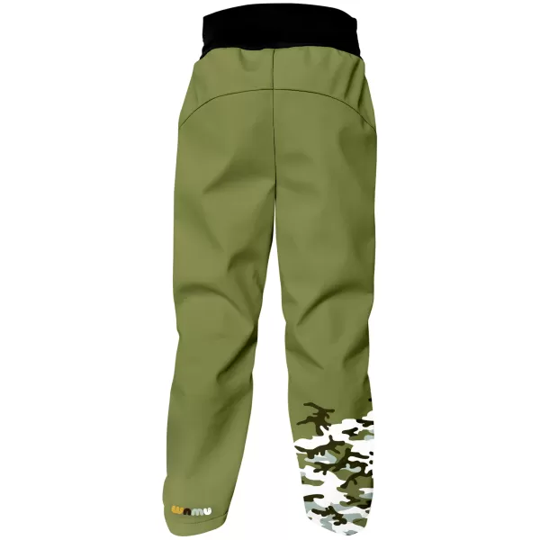  Baby Softshell Hosen isoliert WAMU MASKÁČ KHAKI 