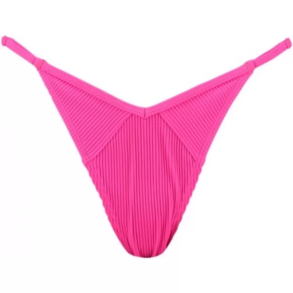  Badeanzug PUMA SWIM WOMEN RIBBED TANGA 1P 938068-02 ROSA 