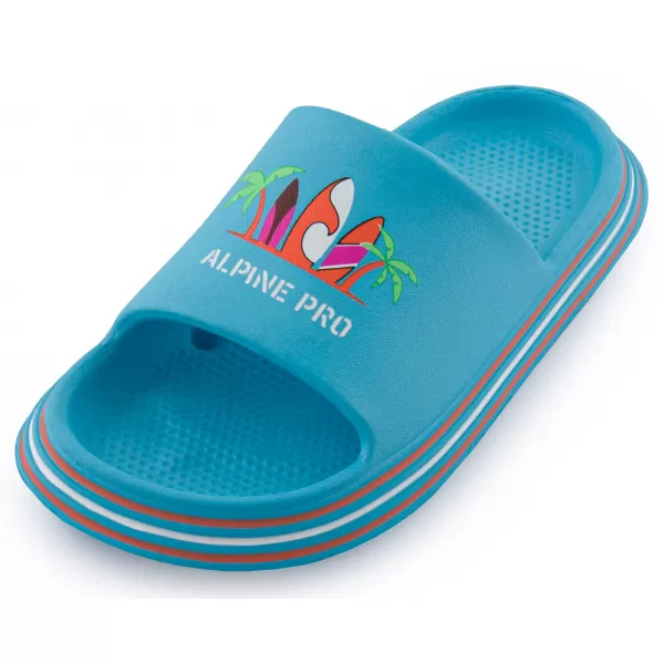  Hausschuhe ALPINE PRO LARINO KBTA375 HELLBLAU 
