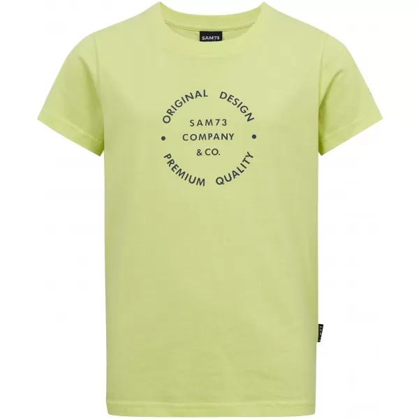  Kinder-T-Shirt SAM 73 PYROP KT 516 HELLGELB 