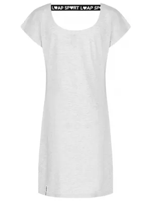 Kleid LOAP AUNEMELA CLW2338 WEIß