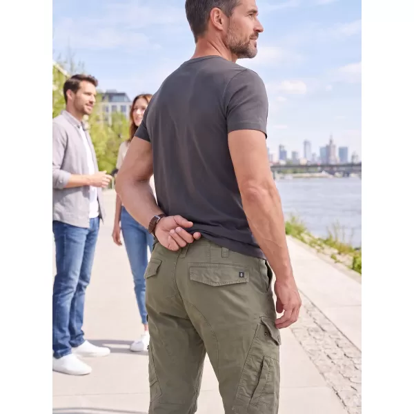  Hose BRANDIT ADVEN SLIM FIT OLIVE 