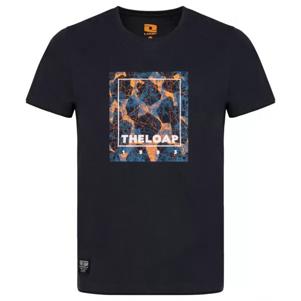  Herren-T-Shirt LOAP BOHOUS CLM2328 BLAU 