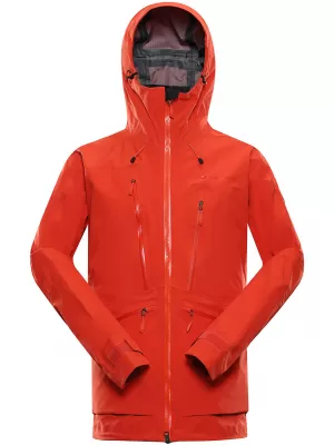 Jacke ALPINE PRO CORT MJCA592 SCHWARZ/ROT