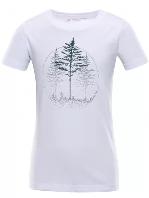 T -Shirt ALPINE PRO NATURO KTSA423 WEIß