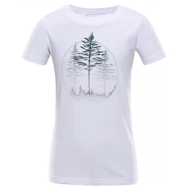  T -Shirt ALPINE PRO NATURO KTSA423 WEIß 
