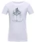 T -Shirt ALPINE PRO NATURO KTSA423 WEIß