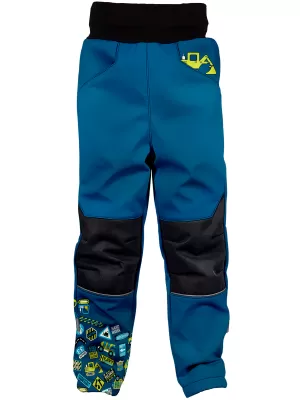 Baby Softshell Hosen isoliert WAMU BAGR BLAU