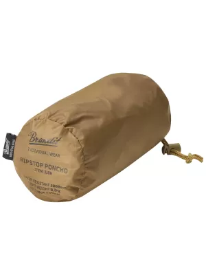 Poncho -Regenmantel BRANDIT RIPSTOP BD3169 SANDIG