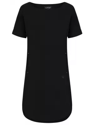 Kleid LOAP UBAKALA SFW2314 SCHWARZ