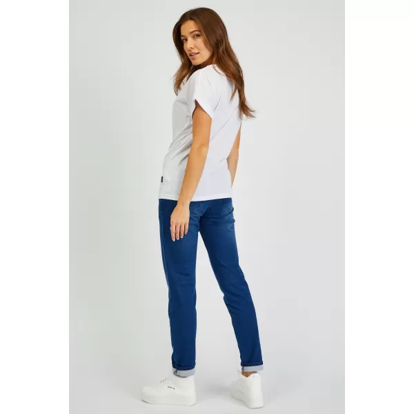  Damen-T-Shirt SAM 73 DORADO WT 886 WEIß 