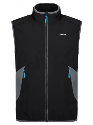 Herren-Softshellweste LOAP URYLON SFM2305 SCHWARZ/GRAU