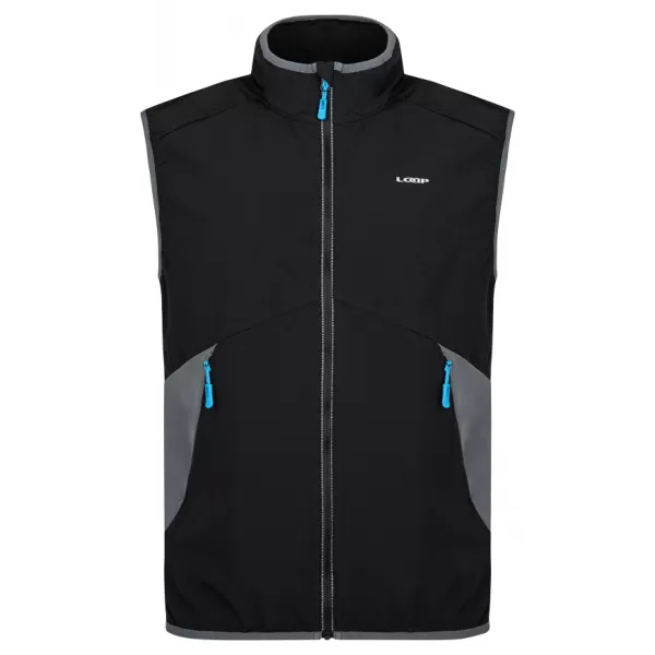 Herren-Softshellweste LOAP URYLON SFM2305 SCHWARZ/GRAU 
