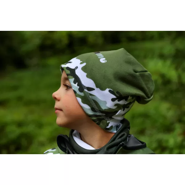  Baby Softshell Jacke isoliert WAMU MASKÁČ KHAKI 