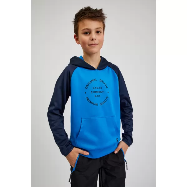 Kinder-Sweatshirt SAM 73 DRACO KM 509 LEUCHTEND BLAU 