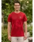 Herren-T-Shirt SAM 73 SCULPTOR MT 823 ROT