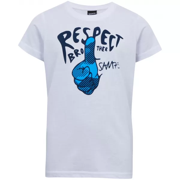  Kinder-T-Shirt SAM 73 SCUTUM KT 514 WEIß 