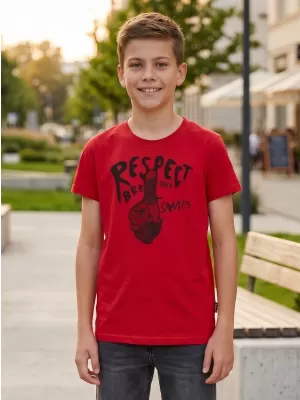 Kinder-T-Shirt SAM 73 SCUTUM KT 514 ROT