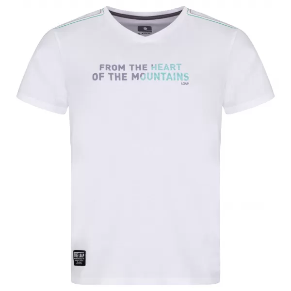  Herren-T-Shirt LOAP ALPRON CLM2311 WEIß 