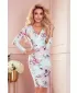 Kleid NUMOCO A387-1 BLAUE BLUMEN