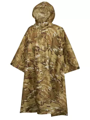 Poncho -Regenmantel BRANDIT RIPSTOP BD3169 TAKTISCHE TARNUNG