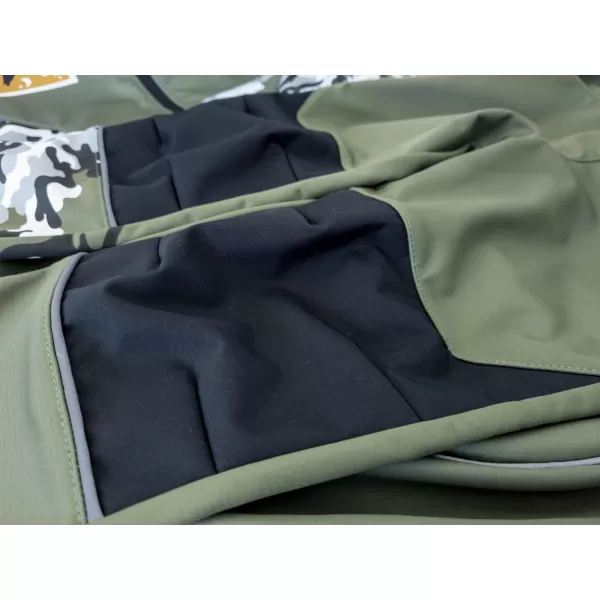  Isolierte Softshellhose für Kinder WAMU MASKÁČ KHAKI 
