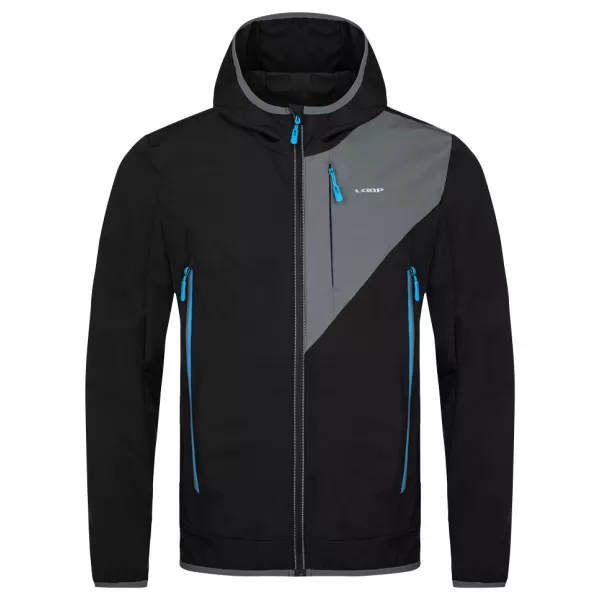  Herren-Softshelljacke LOAP URAL SFM2304 SCHWARZ/GRAU 