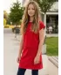 Mädchenkleid SAM 73 LAWRENCE KZ 502 ROT