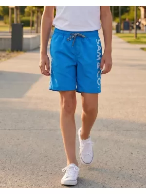 Kindershorts SAM 73 ROMAN KS 505 LEUCHTEND BLAU