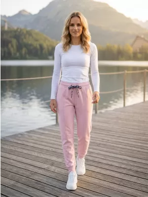 Jogginghose für Damen SAM 73 AMETYST WK 794 HELLROSA