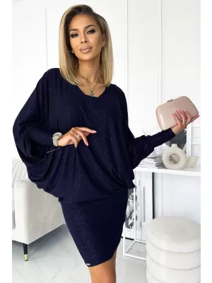 Kleid NUMOCO A402-1 DUNKELBLAU