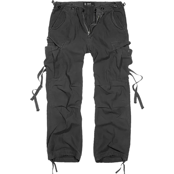  Hose BRANDIT M-65 VINTAGE SCHWARZ 