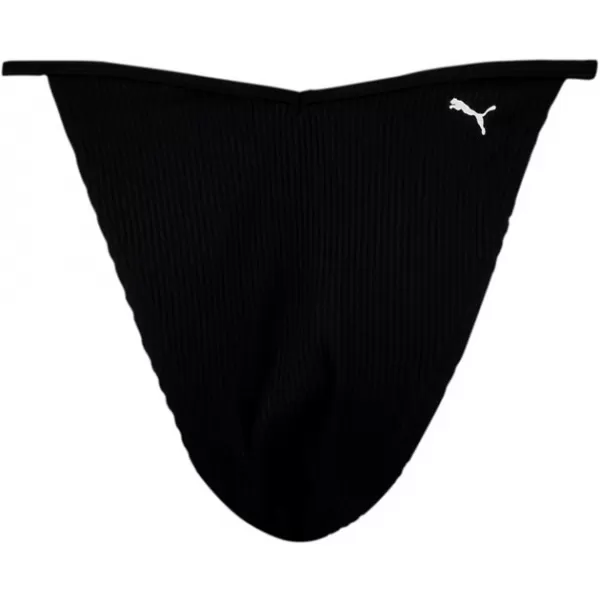  Badeanzug PUMA SWIM WOMEN RIBBED TANGA 1P 938068-01 SCHWARZ 