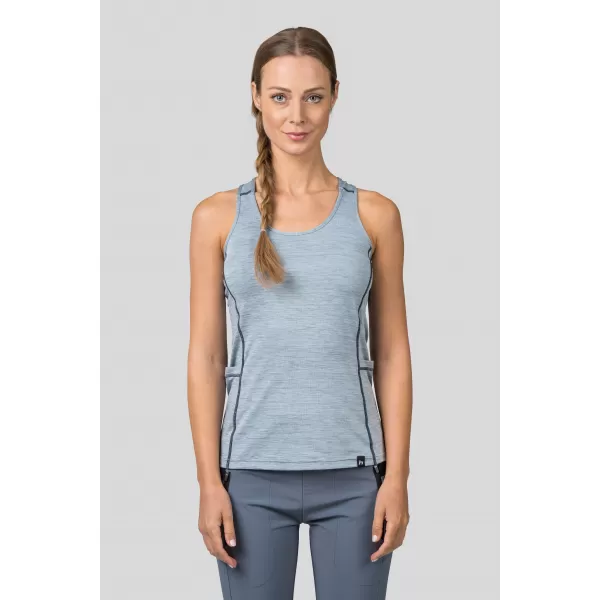  Damen-Tanktop HANNAH RINA PERLBLAU MELIERT 