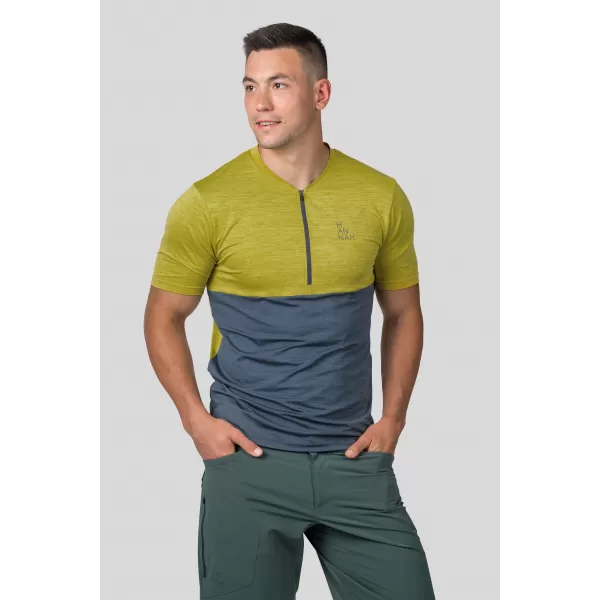  Herren-T-Shirt HANNAH SANVI CITRONELLE MEL/TUSCHE MEL 
