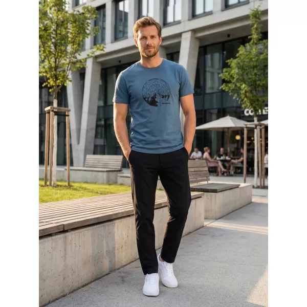  Pánské triko ALTISPORT CARRYOVER ALM172129 DENIM 