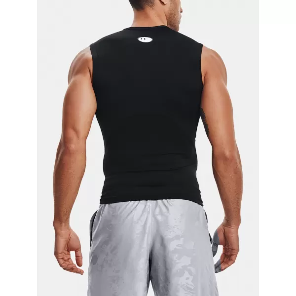  Kompressions-Tanktop für Herren UNDER ARMOUR HG ARMOUR COMP SL 1361522-001 SCHWARZ 