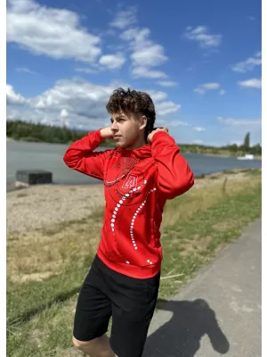 Premium-Sweatshirt für Herren ALTISPORT SWE/ALM06S07 ROT