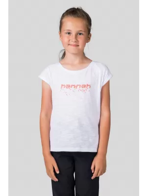 Kinder-T-Shirt HANNAH KAIA JR WEIß/ROSA