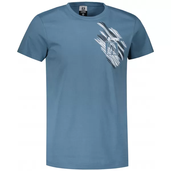  Herren-T-Shirt ALTISPORT CARRYOVER ALM173129 DENIM 