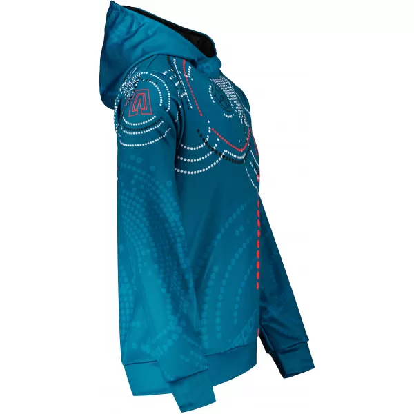  Premium-Sweatshirt für Herren ALTISPORT SWE/ALM06S07 KEROSINROT 