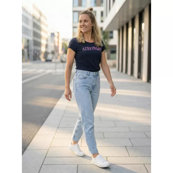  Damen-T-Shirt ALTISPORT ALW170122 NAVY BLAU 